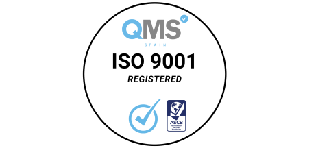 ISO 9001: Certificado de calidad.