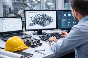 Ingeniería industrial para líneas de pintura y automatización de procesos