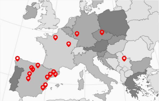 Proyectos industriales de Coapsys en Europa y ámbito internacional