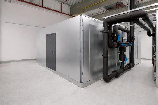 Horno de curado térmico integrado en línea de pintura industrial