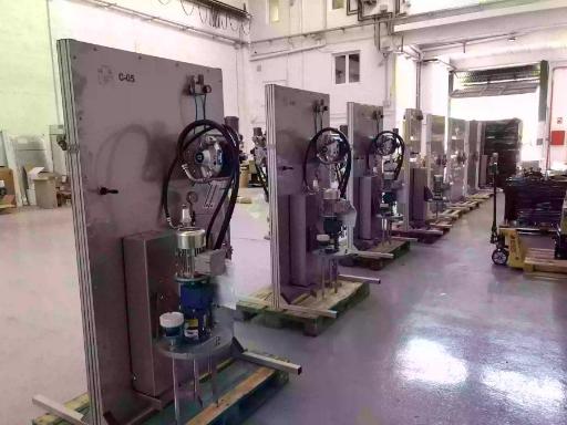 Módulos de bombeo industriales integrados para aplicación de pintura