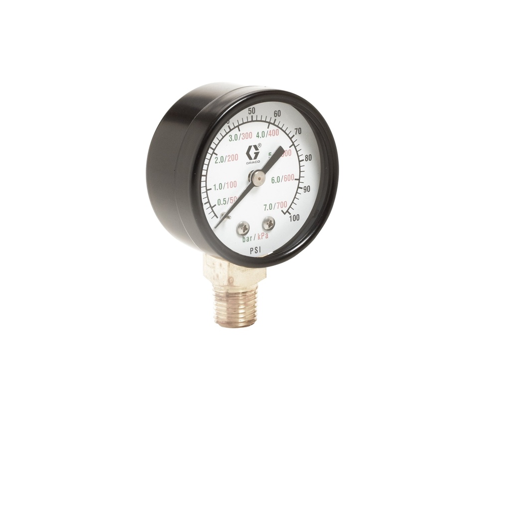 [100960] MANÓMETRO, 200PSI, INFERIOR, GRACO