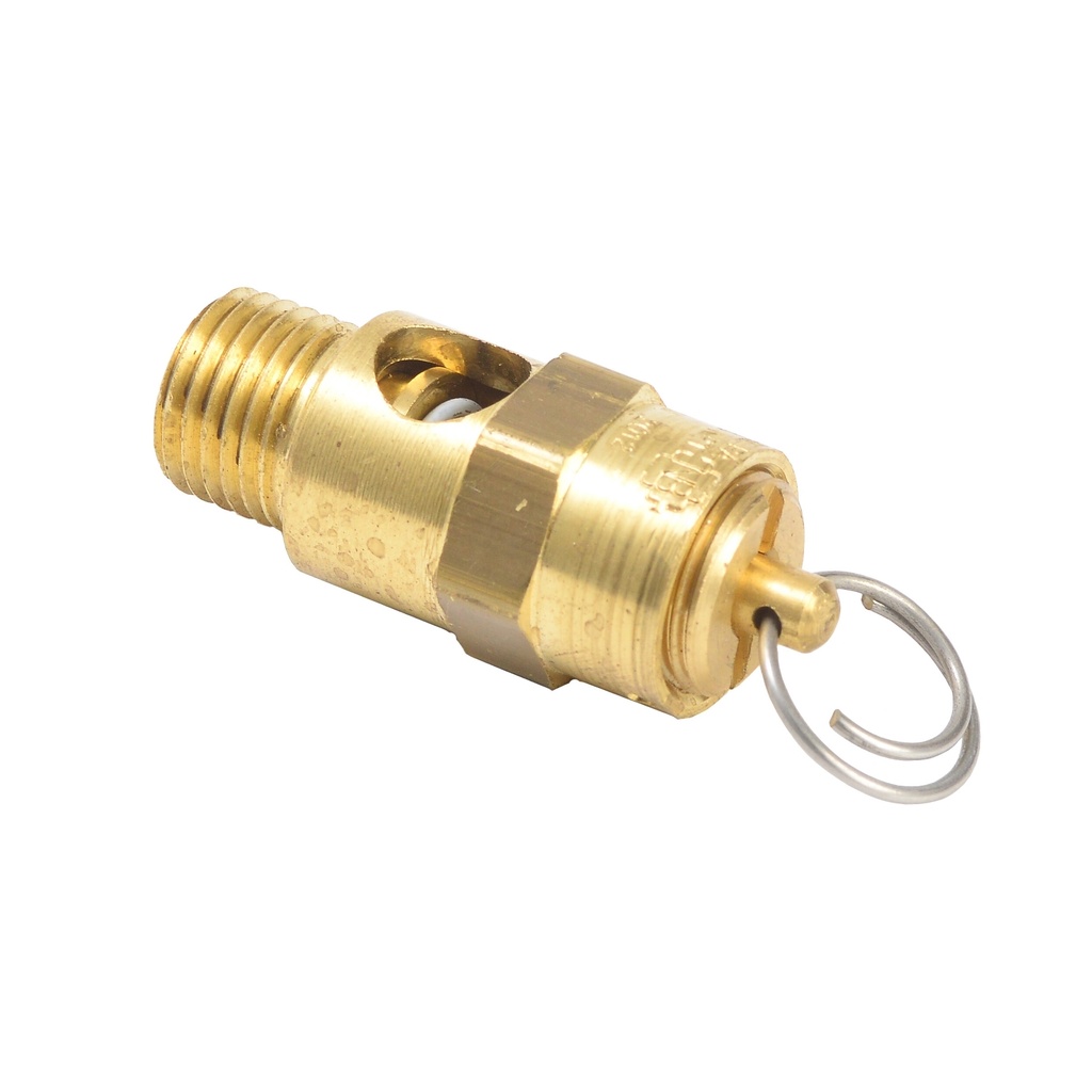 [103347] SEGURIDAD VÁLVULA, 100PSI, 1/4 ROSCA NPT