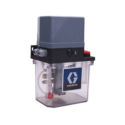 [122582] Bomba de grasa eléctrica Injecto-Flo II, depósito de 3 litros, 230 VCA, 0,2 lpm, individual con DIN, tapón de rosca