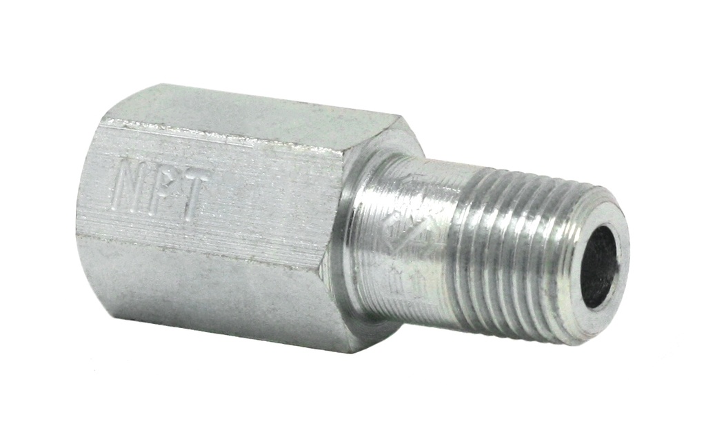 [17K062] RACOR, ADPTR LG 1/8 ROSCA NPT TO ROSCA ROSCA BSP CÓNICA