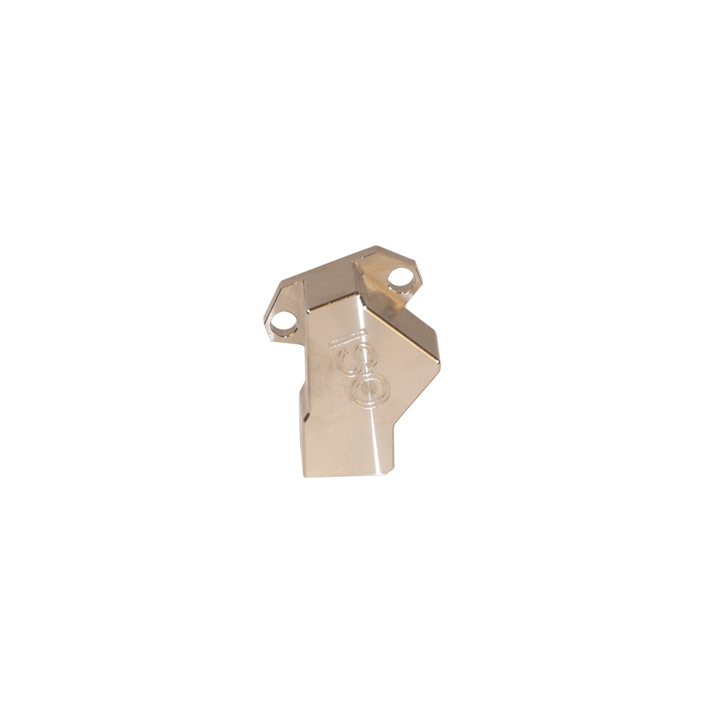 [17P755] KIT, BLOQUE, LATERAL, ISO.P2, ACERO INOXIDABLE