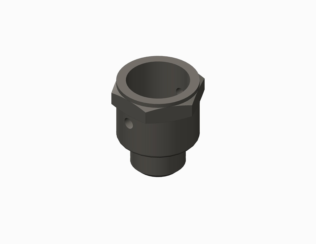 [22213-01] LENS, BOTÓN, EMPUJE, ROJO, 1/8