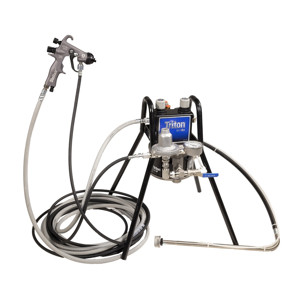[233478] TRITON PULVERIZADOR, ACERO INOXIDABLE BOMBA, PEDESTAL MONTAJE