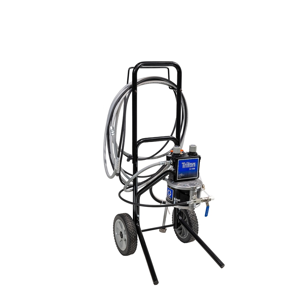 [233481] TRITON PULVERIZADOR, ACERO INOXIDABLE DIÁMETRO BOMBA, CARRITO