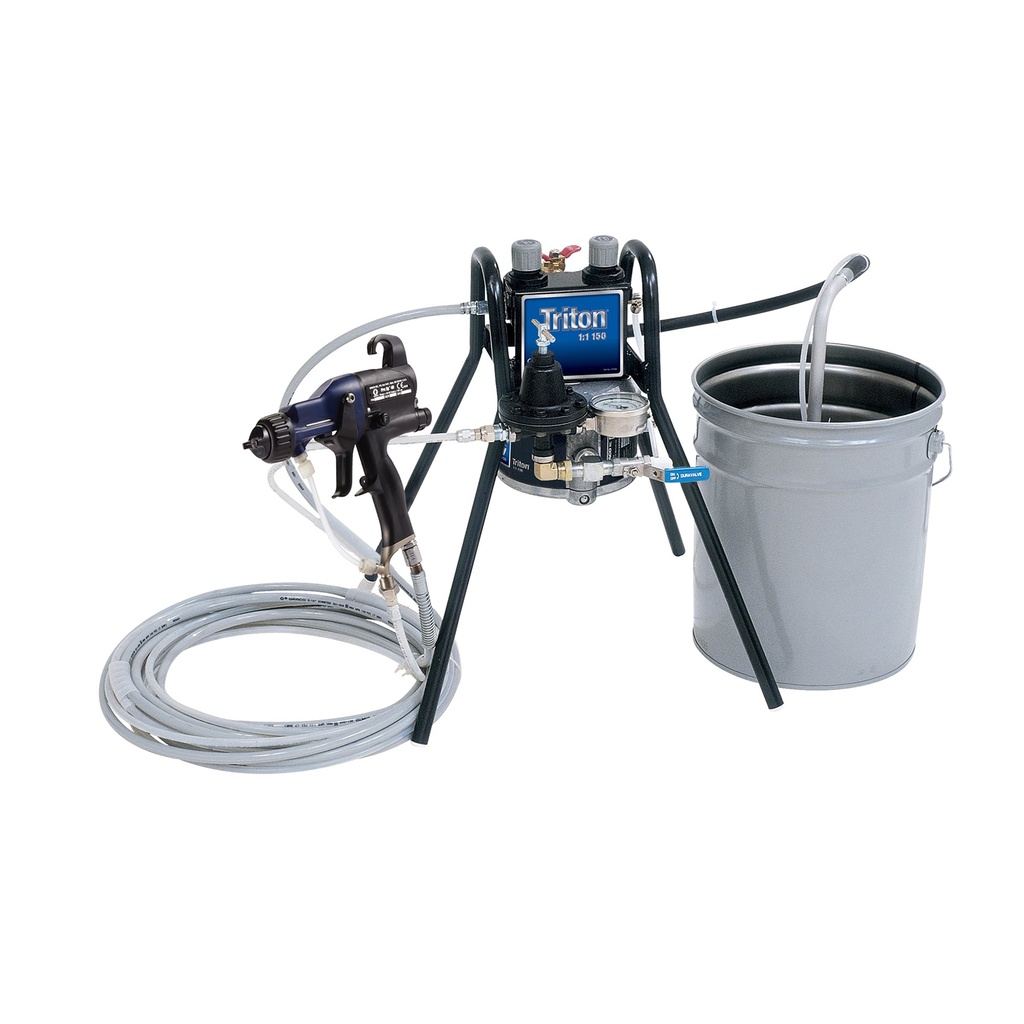 [233743] TRITON PULVERIZADOR, ALUMINIO BOMBA, PEDESTAL MONTAJE, ELECTRO