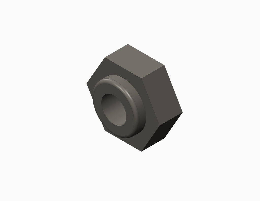 [23525-00] TUERCA, DE BLOQUEO, FLEXIBLE-TOP, 11/32HX, 8-3