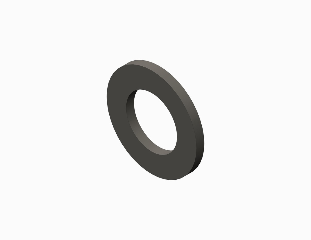 [23721-03] ARANDELA, POLITETRAFLUOROETILENO (PTFE), .203ID