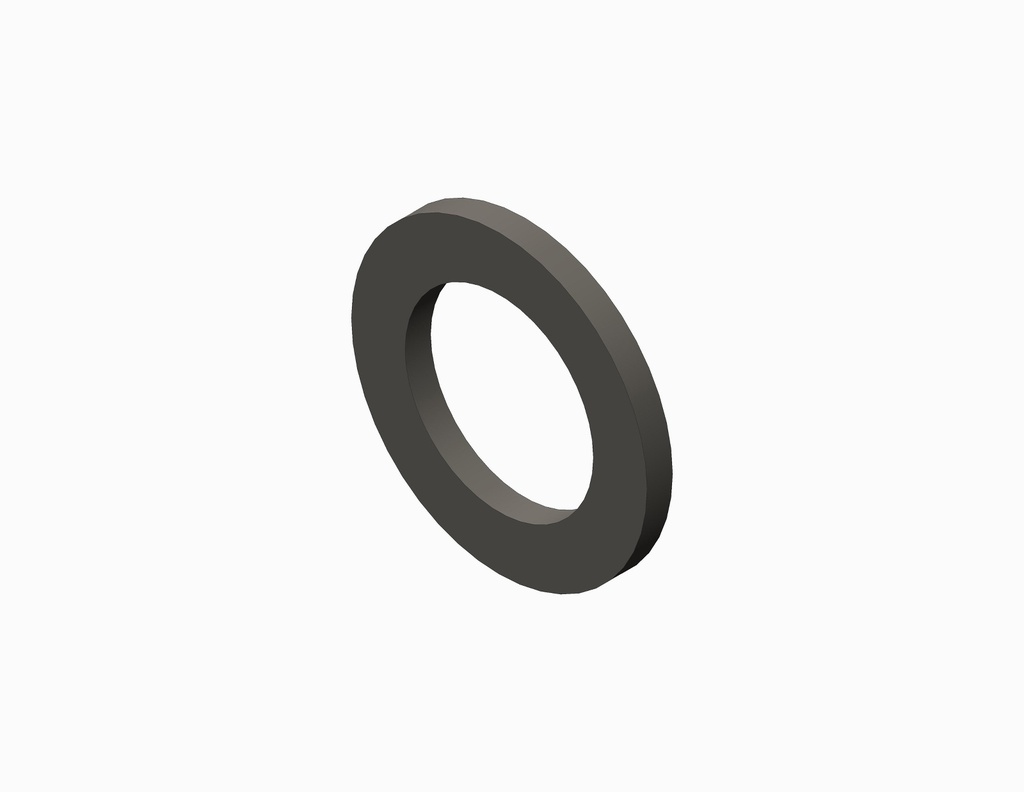 [23721-04] ARANDELA, POLITETRAFLUOROETILENO (PTFE), .228ID