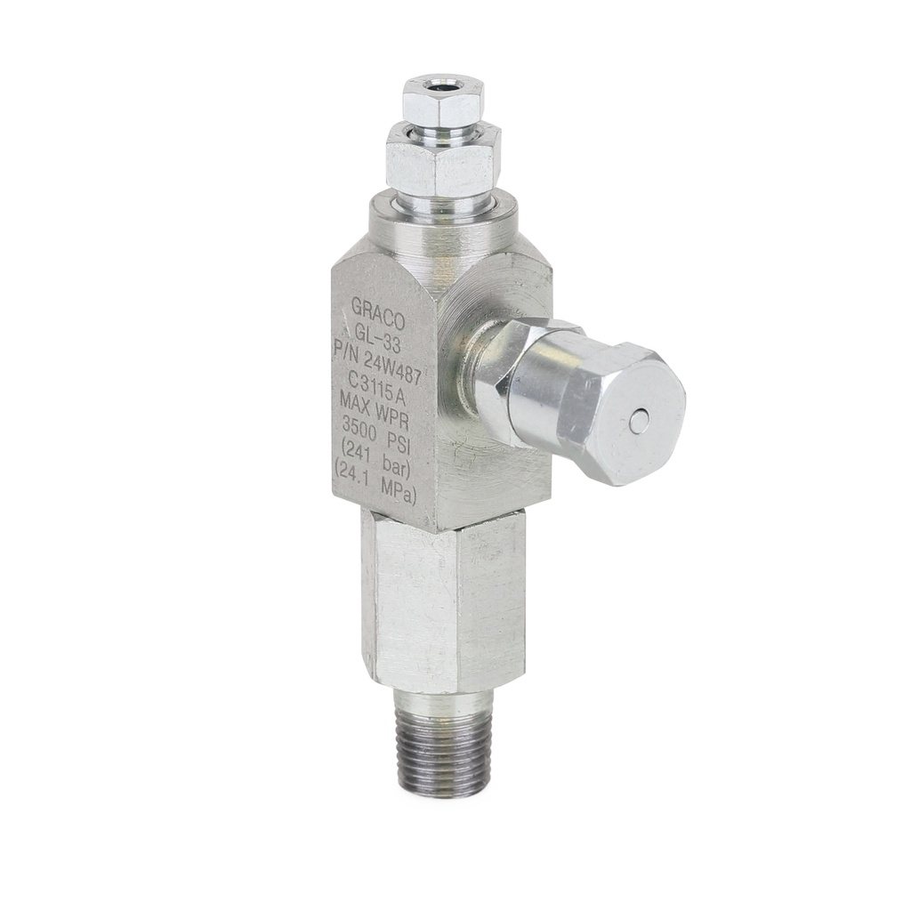 [24E389] GL-32 INYECTOR, PEDESTAL ALONE, ACERO INOXIDABLE