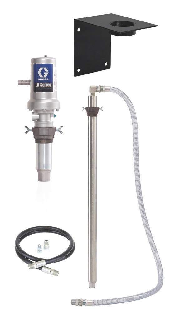 [24H695] KIT, 3:1 PARED SOPORTE CONTENEDOR IBC-ROSCA NPT