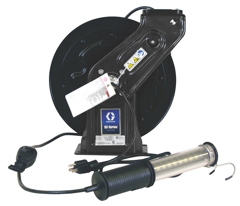 [24Y872] SD SERIE 5 CARRETE, LUZ, NEGRO, LED, W/TAP