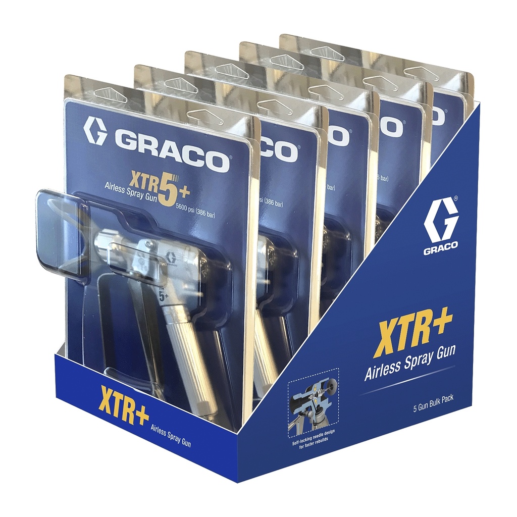 [26C997] KIT, XTR7+ PISTOLA, GRANEL, 5 PAQUETE