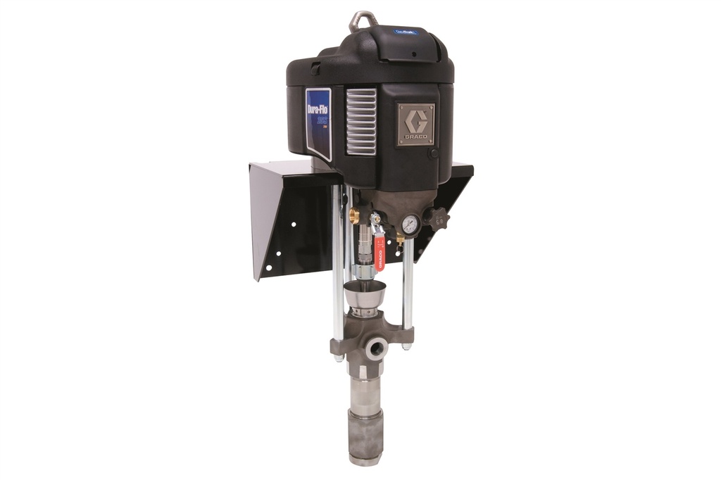 [P22CSM] 22:1 - 580cc Dura-Flo Pump with NXT 6500 Air Motor, MaxLife Carbon Steel Construction