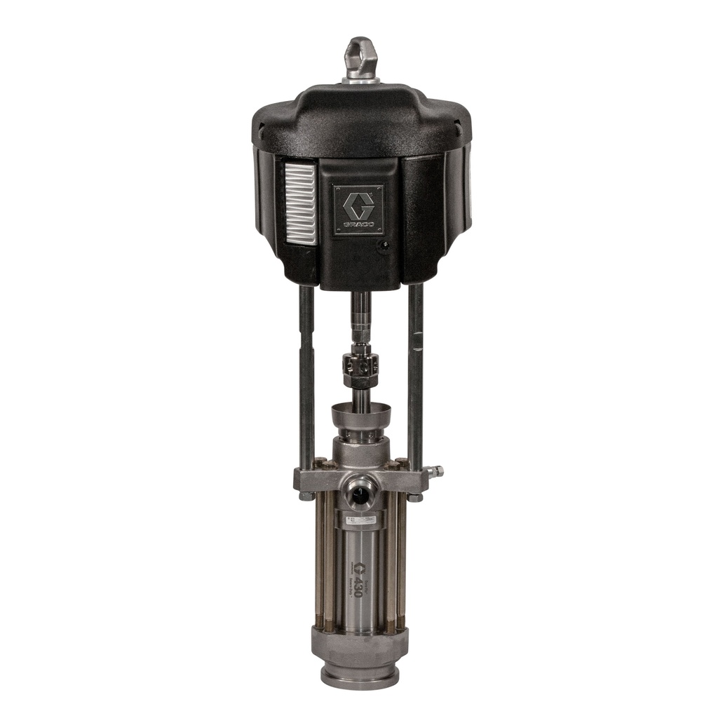 [P32CSS] 32:1 - 430cc Dura-Flo Pump with NXT 6500 Air Motor, Severe Duty Carbon Steel Construction