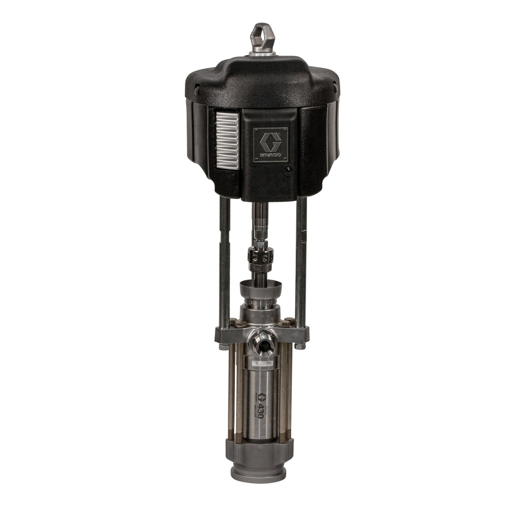 [P32LSM] 32:1 - Bomba Dura-Flo de 430 cc con motor neumático NXT 6500, construcción MaxLife de acero inoxidable