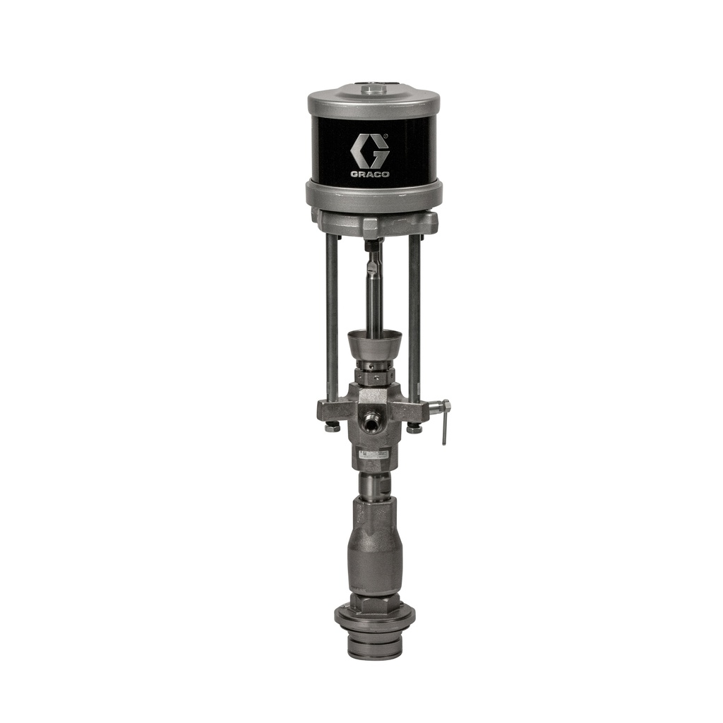 [P38LSS] 38:1 - Bomba Check-Mate de 60 cc con motor neumático NXT 1200, construcción de acero inoxidable para uso intensivo