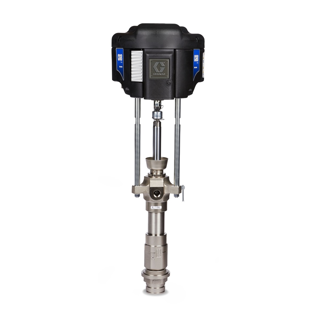 [P68RSM] 68:1 - Bomba Check-Mate de 200 cc con motor neumático NXT 6500, construcción de acero inoxidable MaxLife