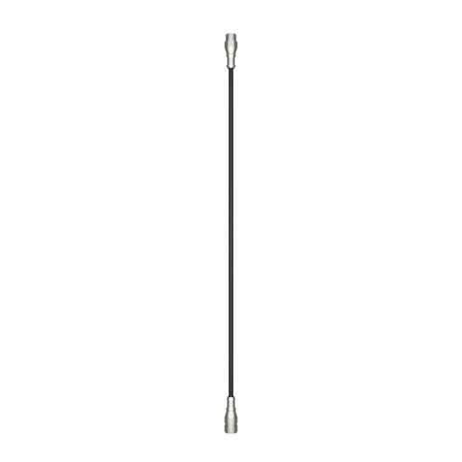 [124409] CABLE, M12, 5 PASADOR, REVERSO/REVISIÓN CHAVETA, M/F, 3M