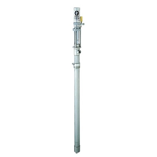 [237132] Bomba de longitud corta de acero al carbono con transferencia de pistón de accionamiento neumático Fast-Flo de relación 1:1 con empaque de T