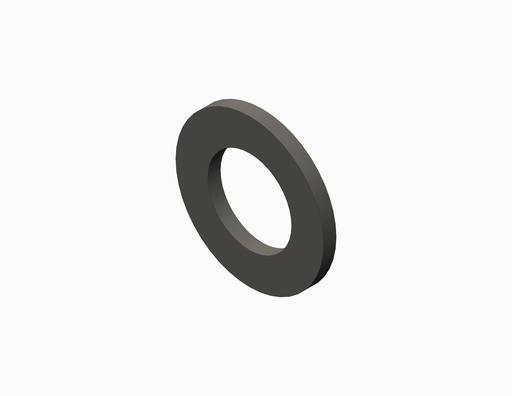 [23721-03] ARANDELA, POLITETRAFLUOROETILENO (PTFE), .203ID