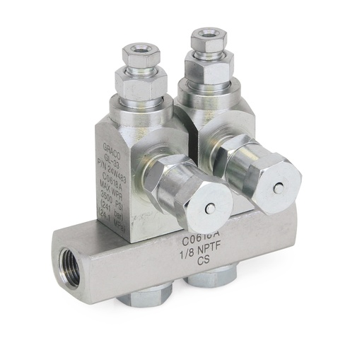 [24F510] GL-32 INYECTOR, 2 INJECT COLECTOR, ROSCA BSPP