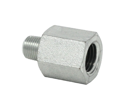 ADAPTADOR, ACERO 1/8 X 1/4 NPTF